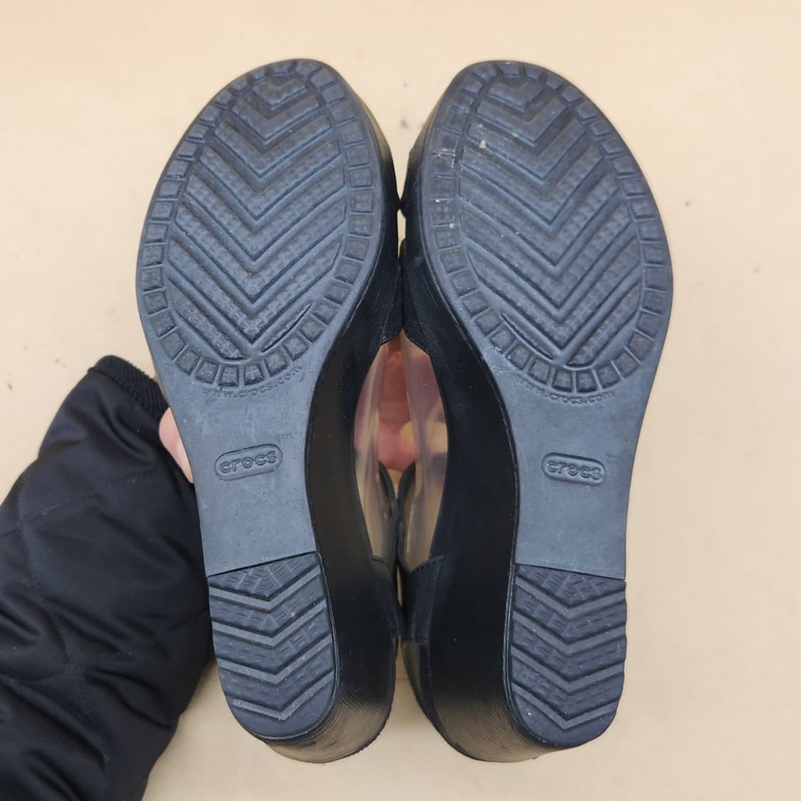 크록스 레이 웨지 여성 샌들 240 상품이미지3