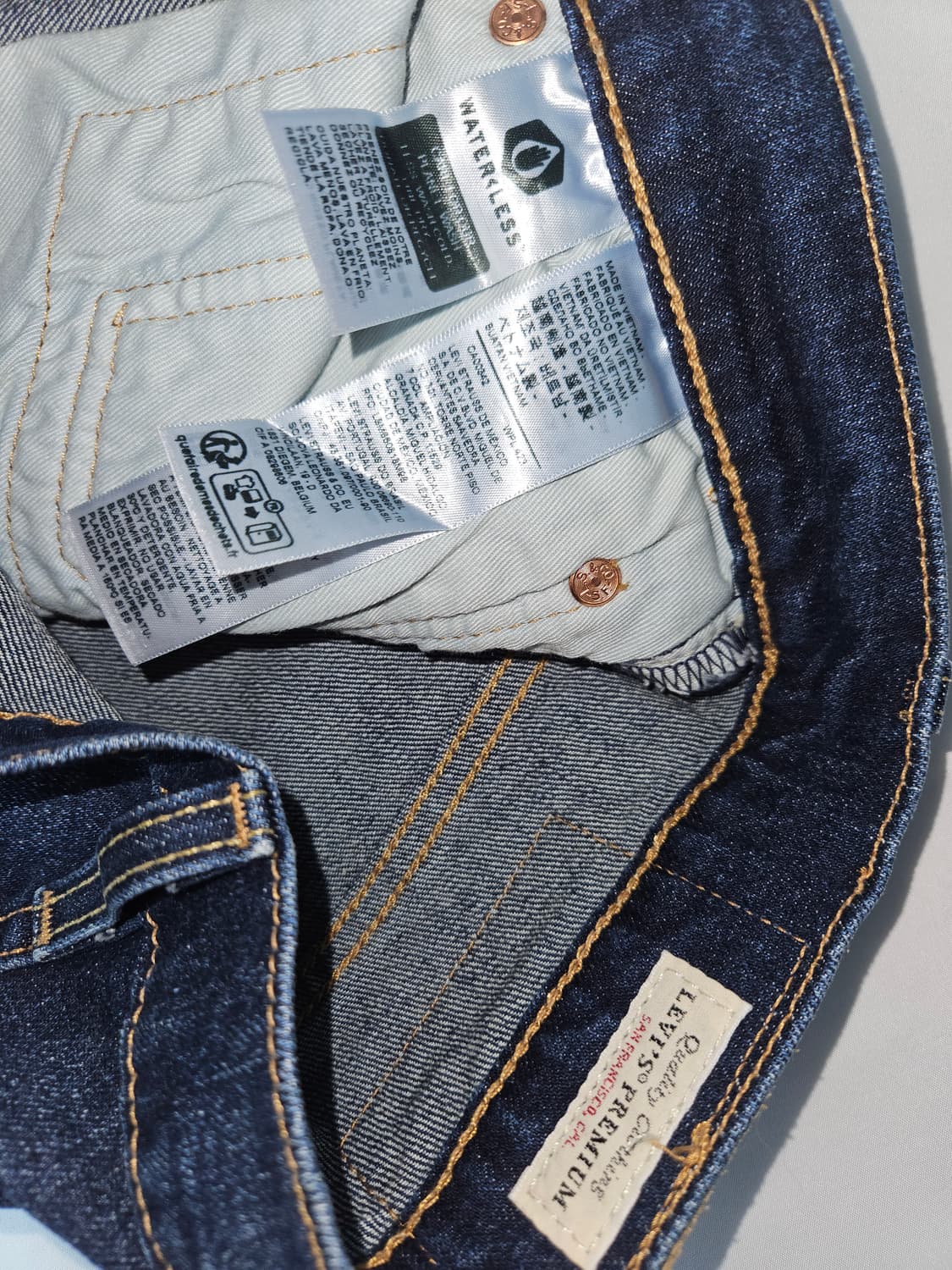 리바이스 569 오렌지탭 워터리스 빈티지 데님팬츠 청바지 30x32 상품이미지4