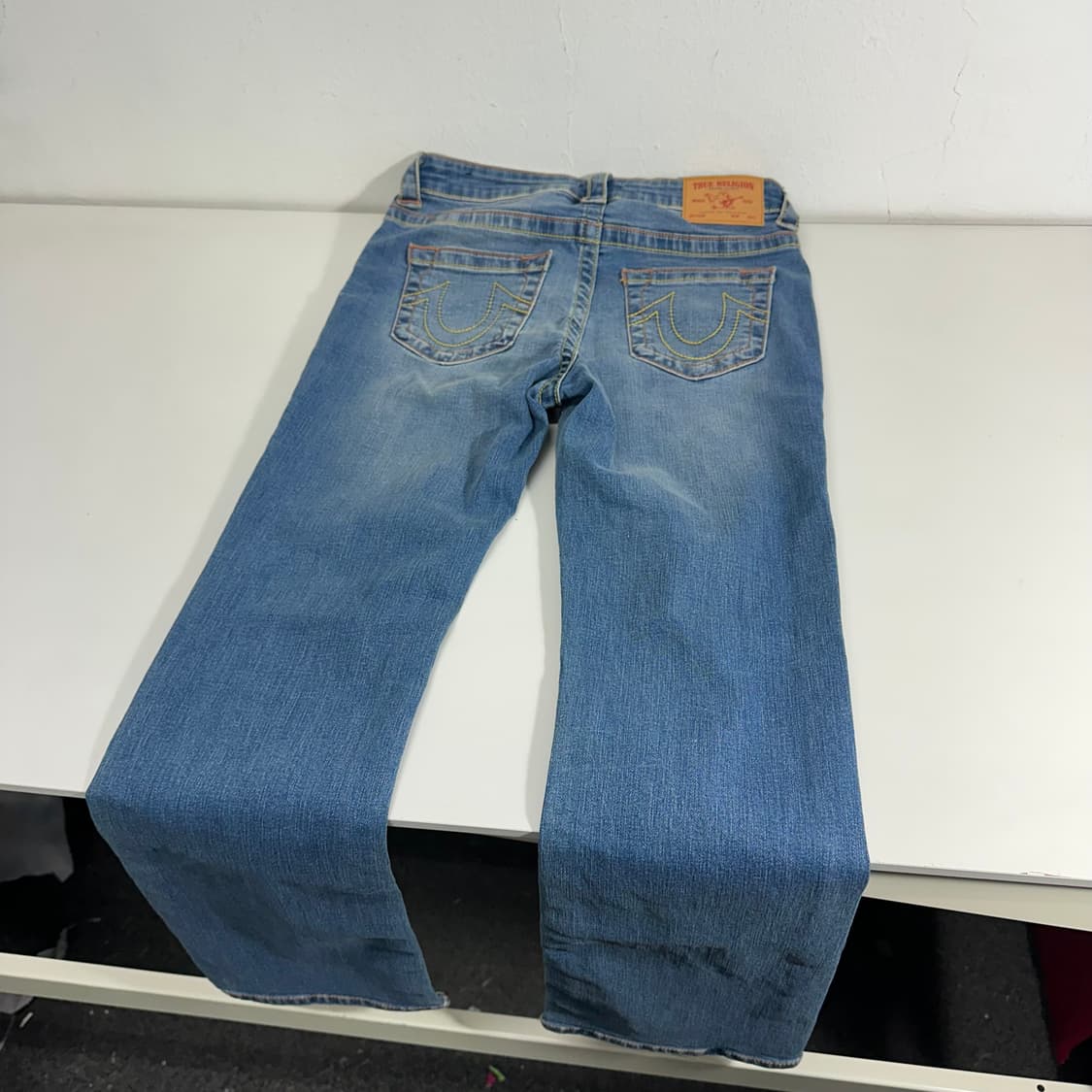 26 트루릴리전 연청 부츠컷 플레어진 상품이미지3