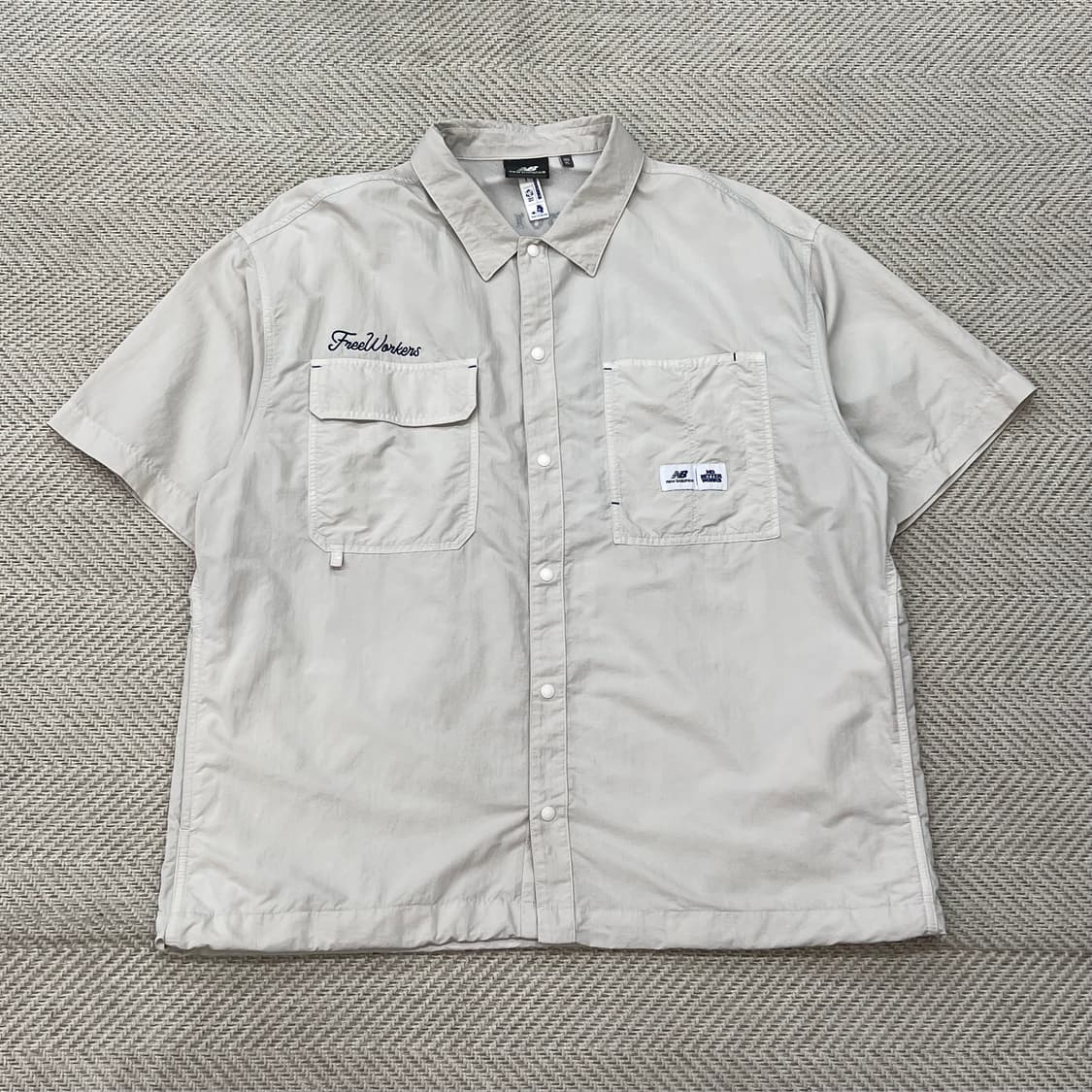 뉴발란스x모베러웍스 나일론셔츠 r3324 상품이미지1