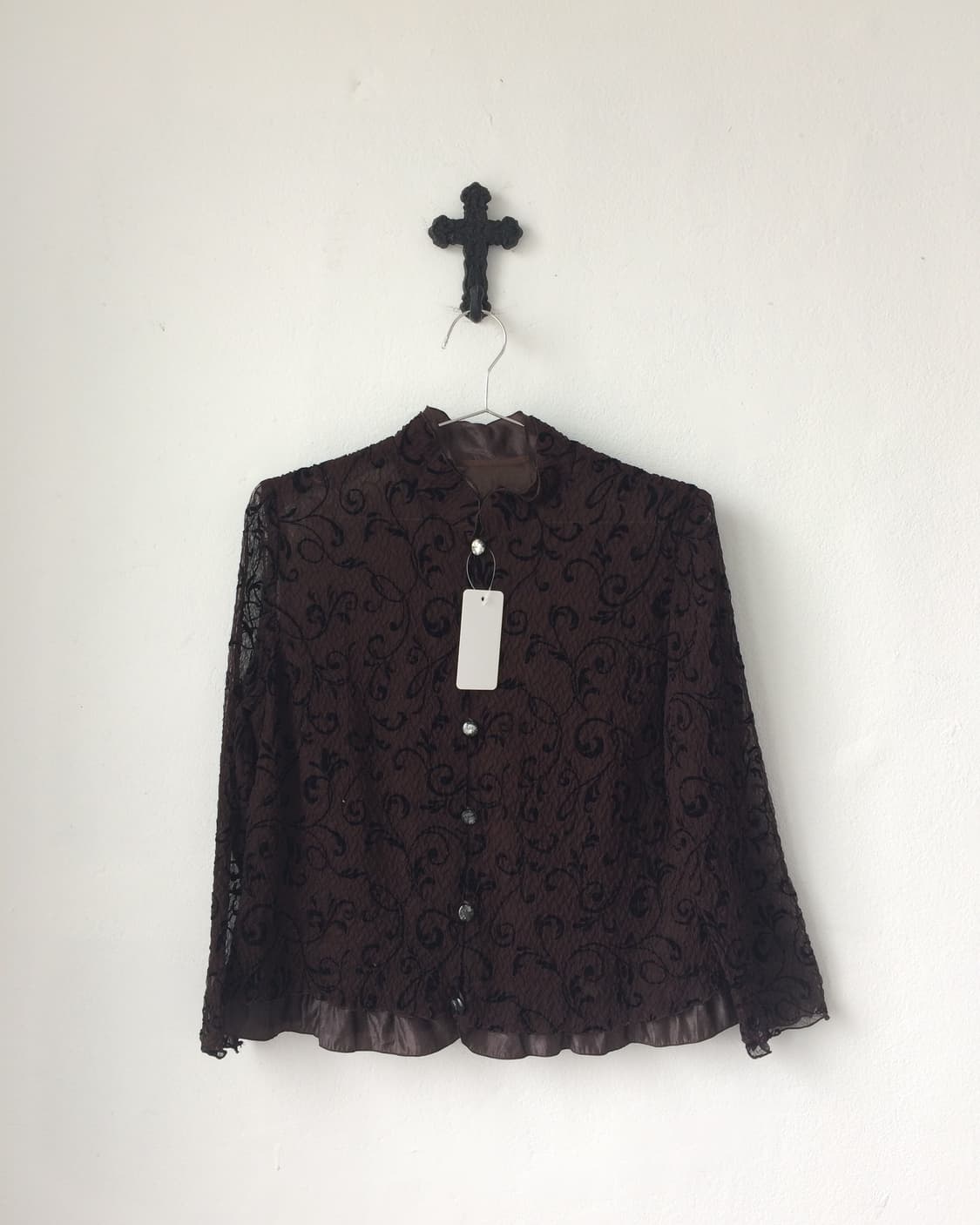 Ornament pattern point pleats jacket 상품이미지2
