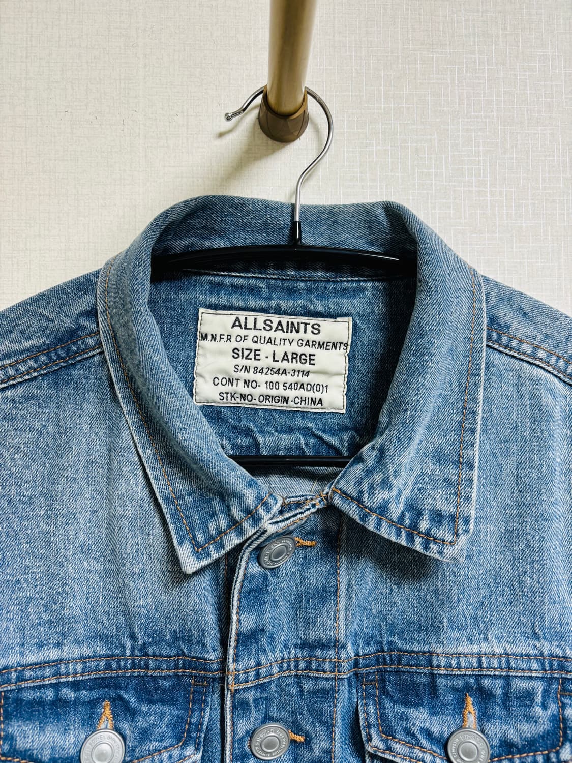 올 세인츠 ALLSAINTS BEDFORD 데님 자켓 상품이미지2