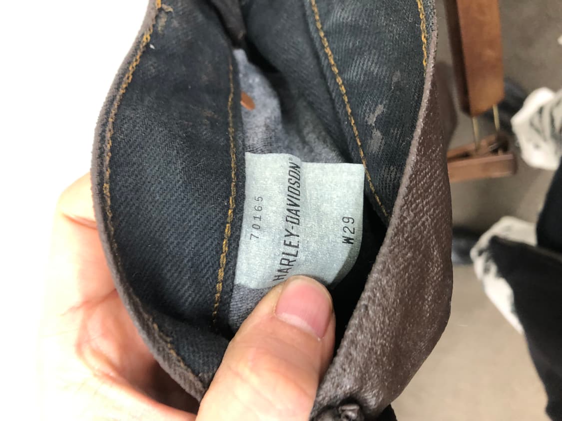 코팅 부츠컷 팬츠 다크 브라운 상품이미지5