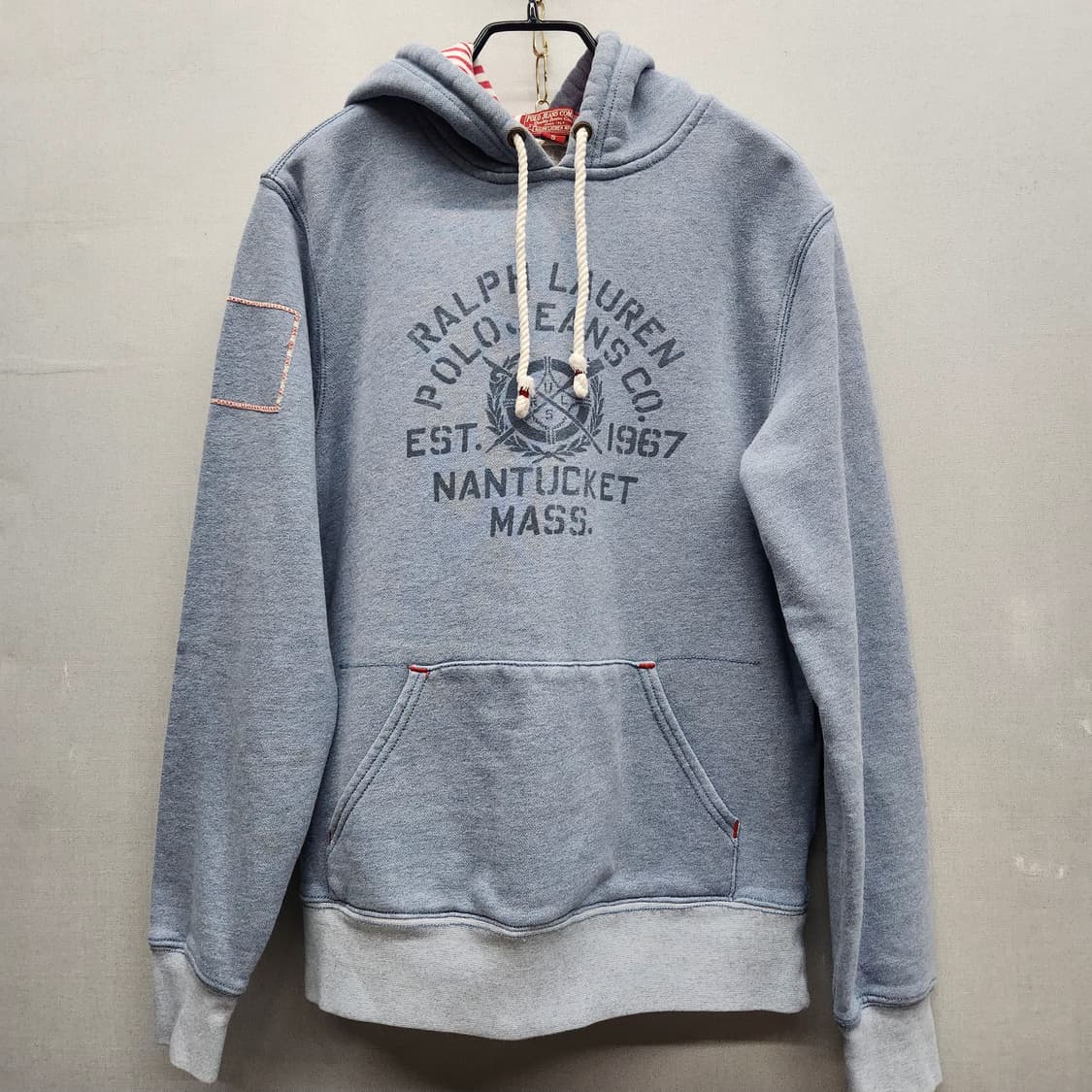 폴로진스컴퍼니 빈티지 빅로고 후드티 S(M) 상품이미지1