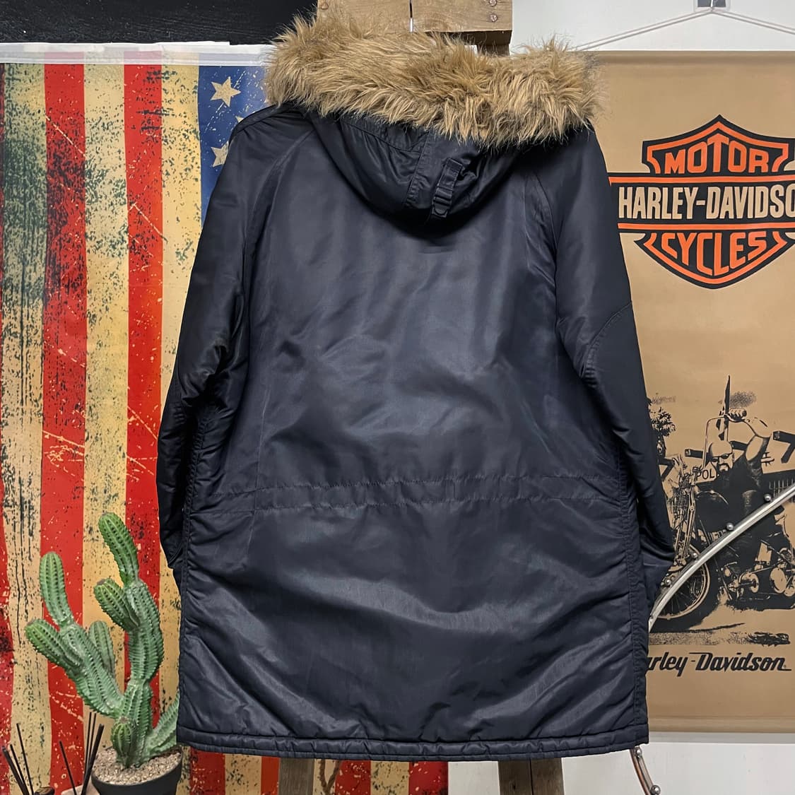 알파 인더스트리 N3B 퍼 후드 야상 자켓 밀리터리 오리지널 상품이미지2