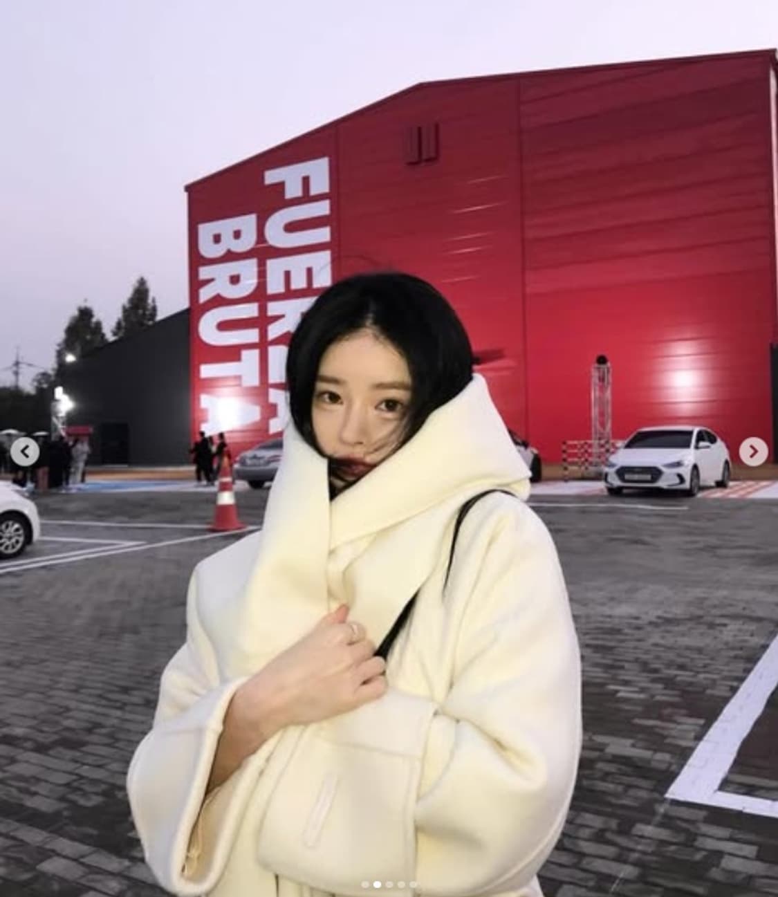 그레이스유 다미에 코트 상품이미지7