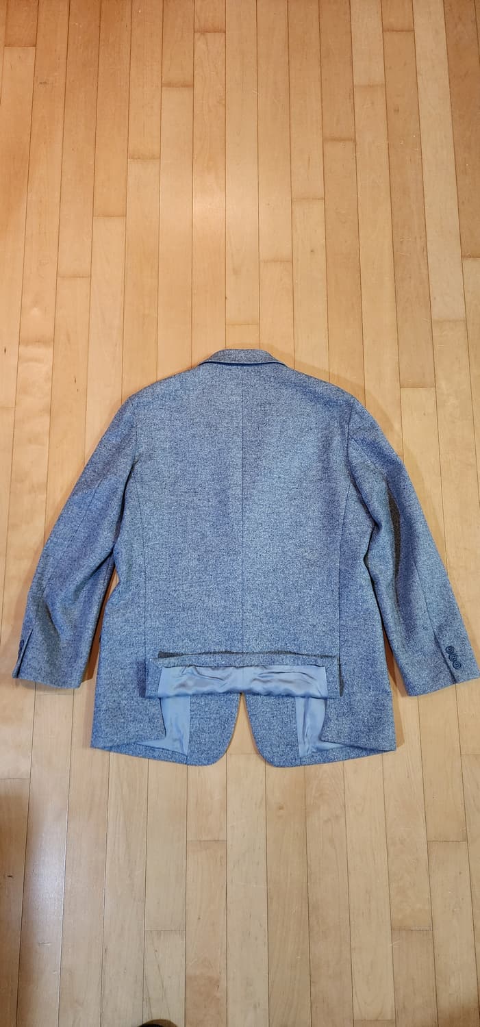 연블루 모직 자켓 XL 상품이미지5