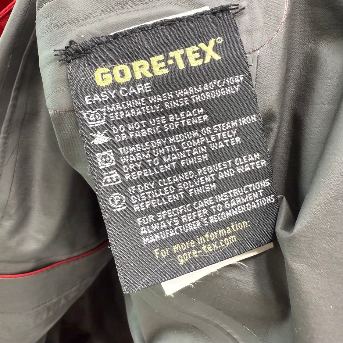 [XL] 컬럼비아 레드 고어텍스 바람막이 상품이미지7