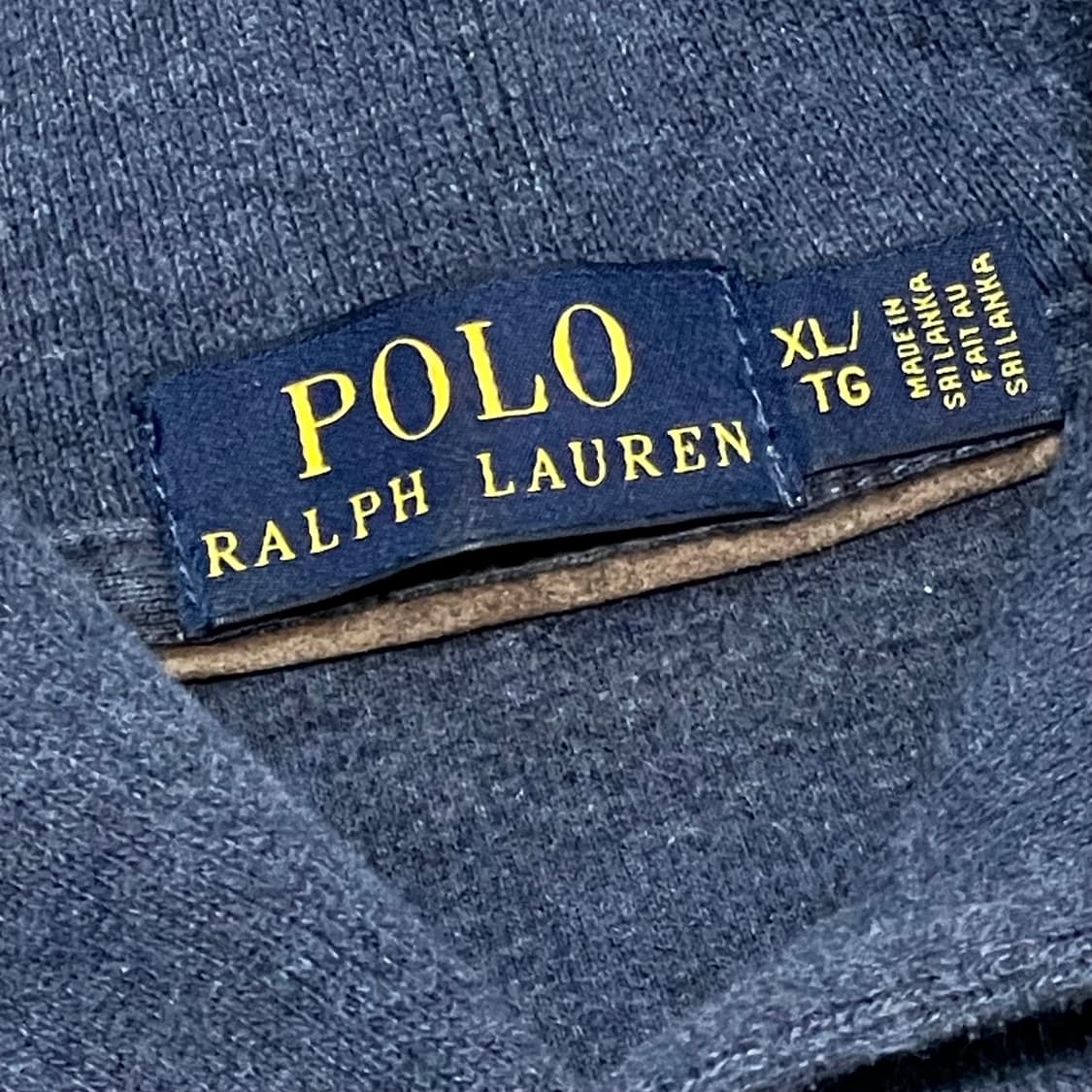 [XL] 폴로 랄프로렌 빈티지 숄카라니트 상품이미지2