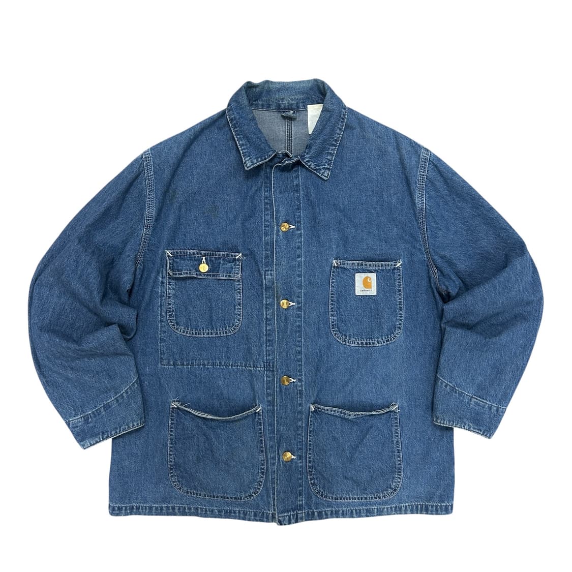 칼하트 USA 데님 커버올 자켓 상품이미지1