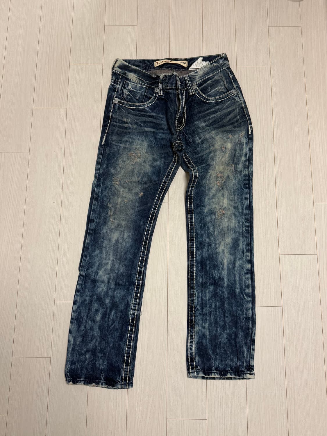 vintage Buckaroo washed pants(size 32) 상품이미지1