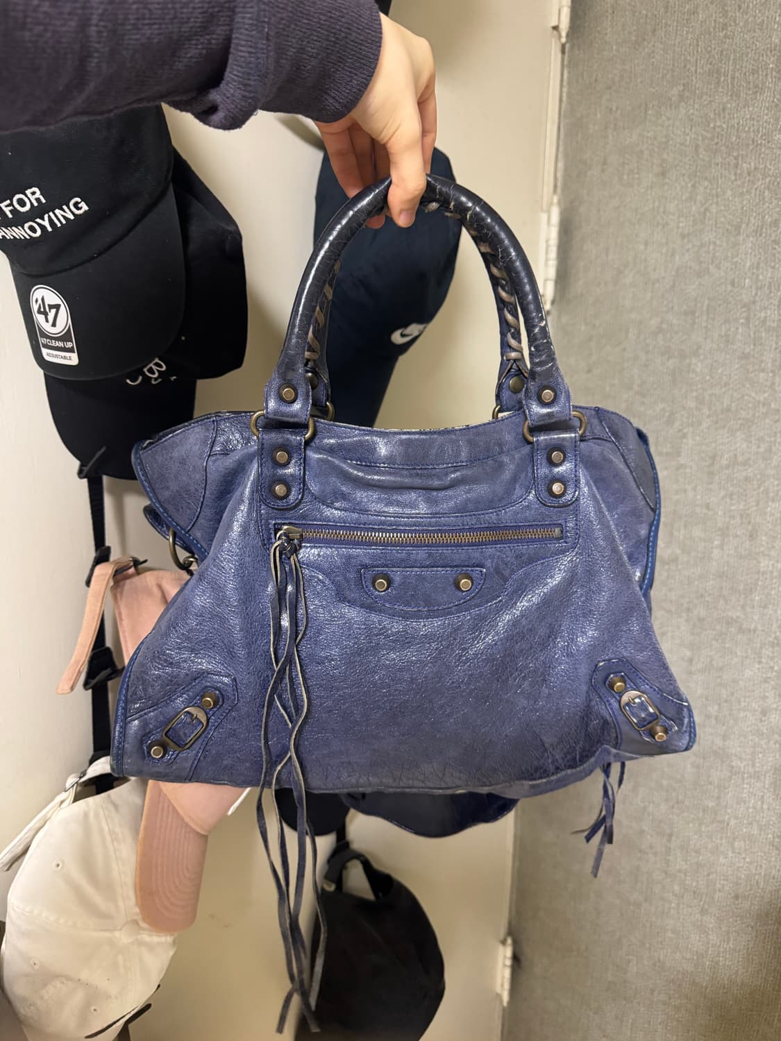 정품) Balenciaga 모터백 상품이미지1