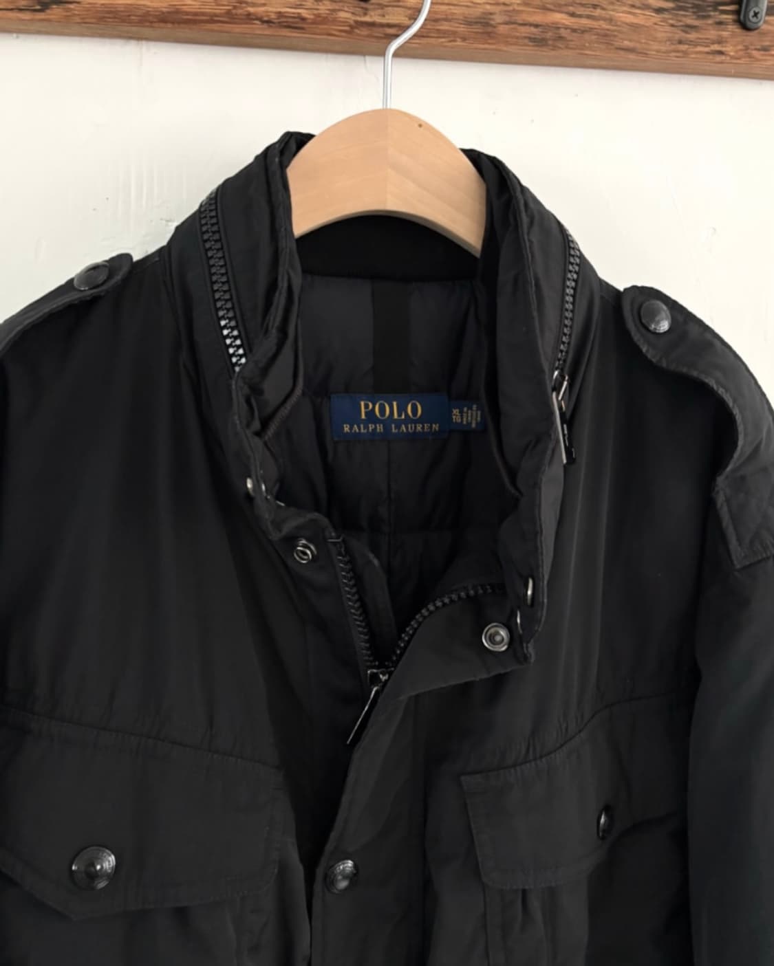 Polo 폴로 랄프로렌 신형 블랙 필드 다운 자켓 상품이미지2