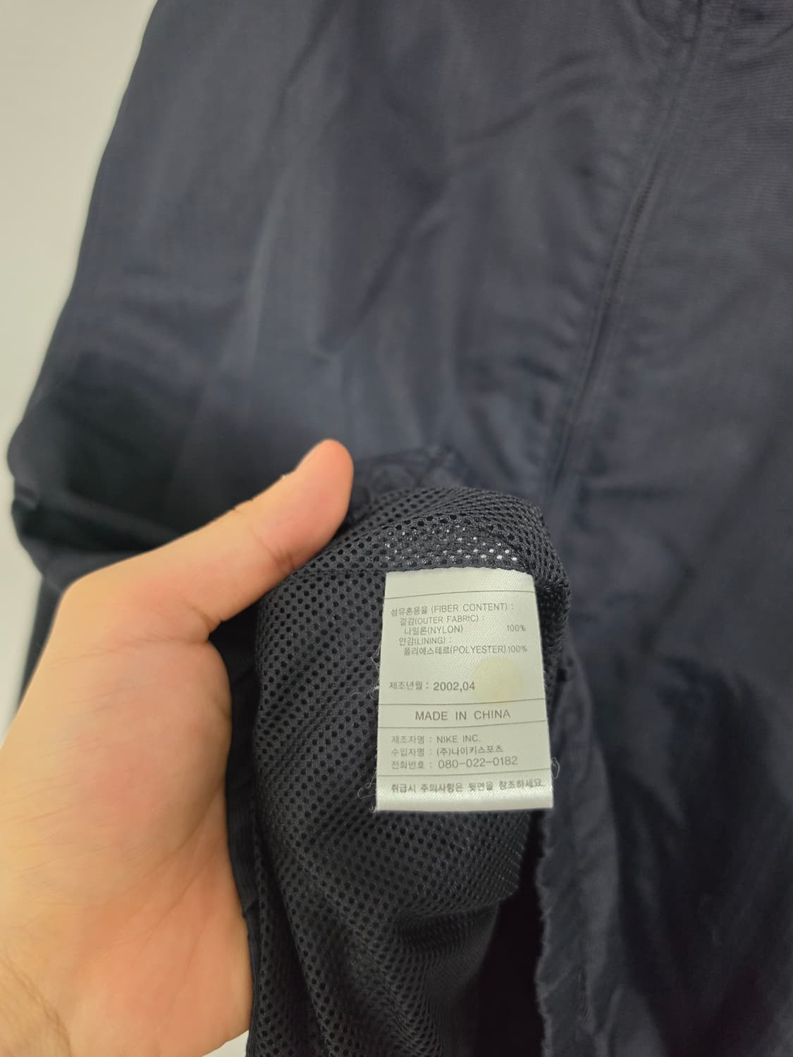 00s 나이키골프 올드스쿨 바람막이 자켓 XL 상품이미지3