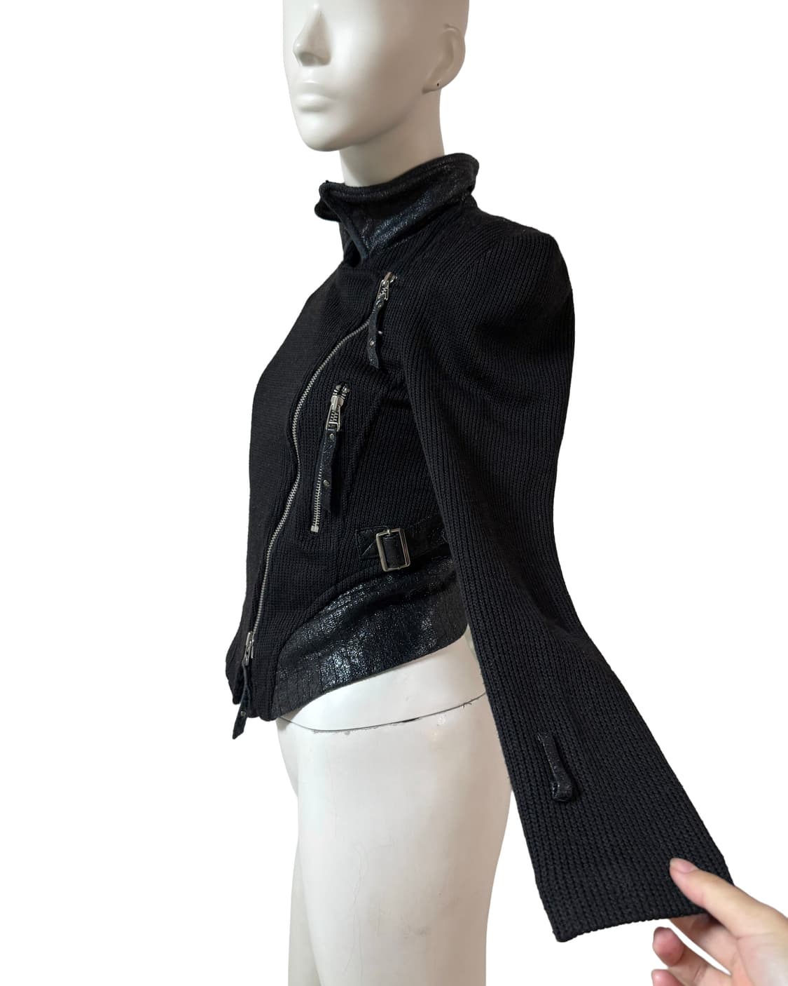 빈티지 락시크 니트 자켓 상품이미지3