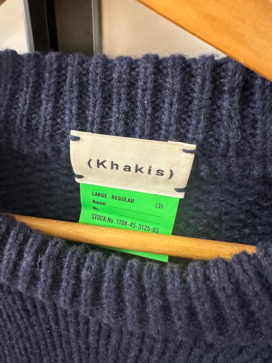 Khakis 스트라이프 니트 XL 상품이미지3