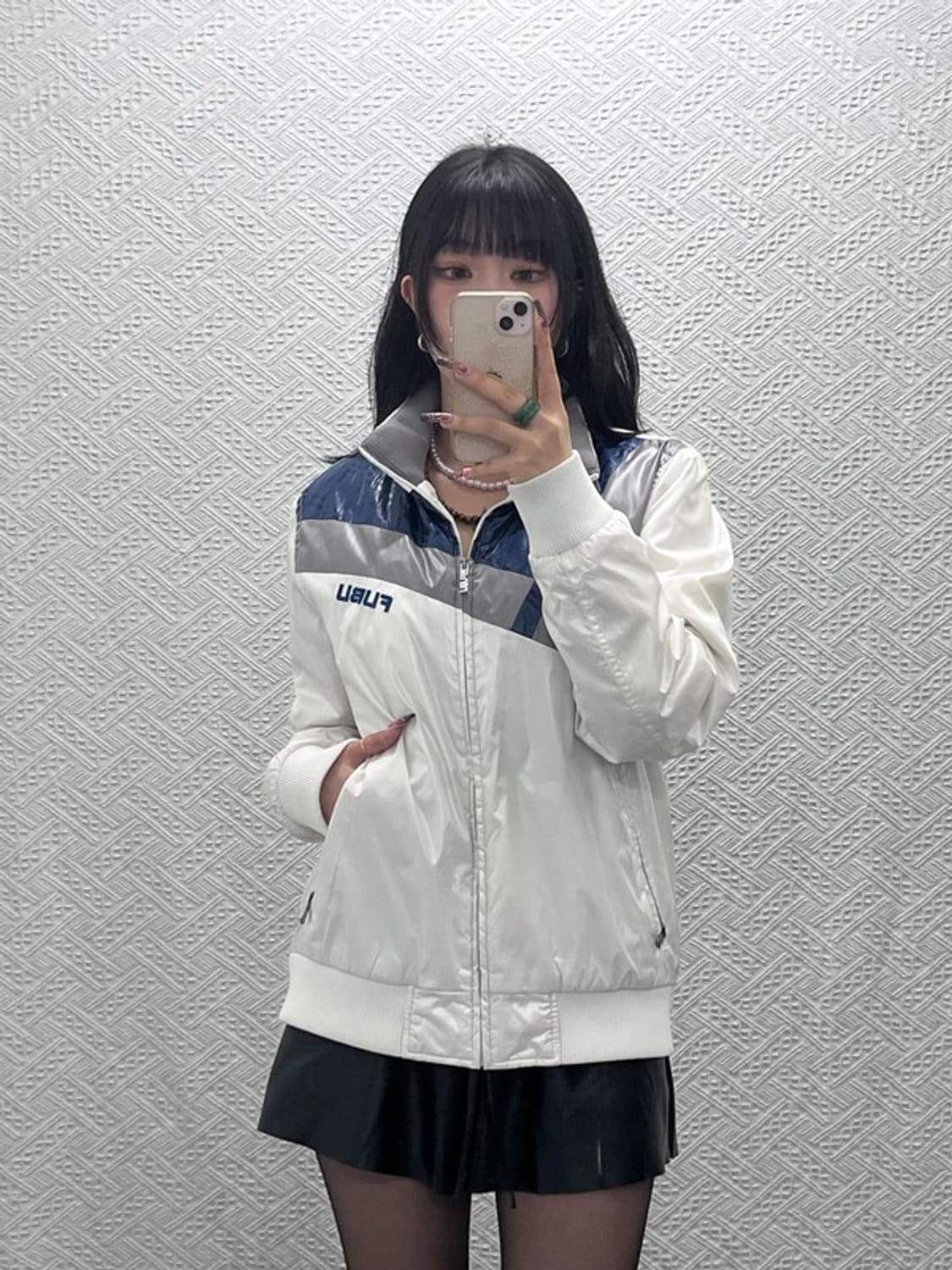 푸부 FUBU 올드스쿨 레트로 빈티지 바람막이 자켓 L C11744 상품이미지2