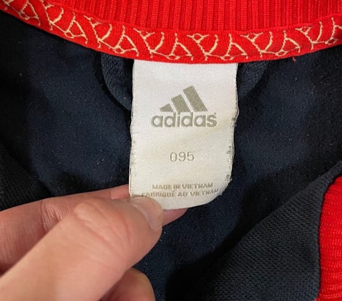 아디다스 러시아 네이비 레드 트랙탑 져지집업 90~95 상품이미지4