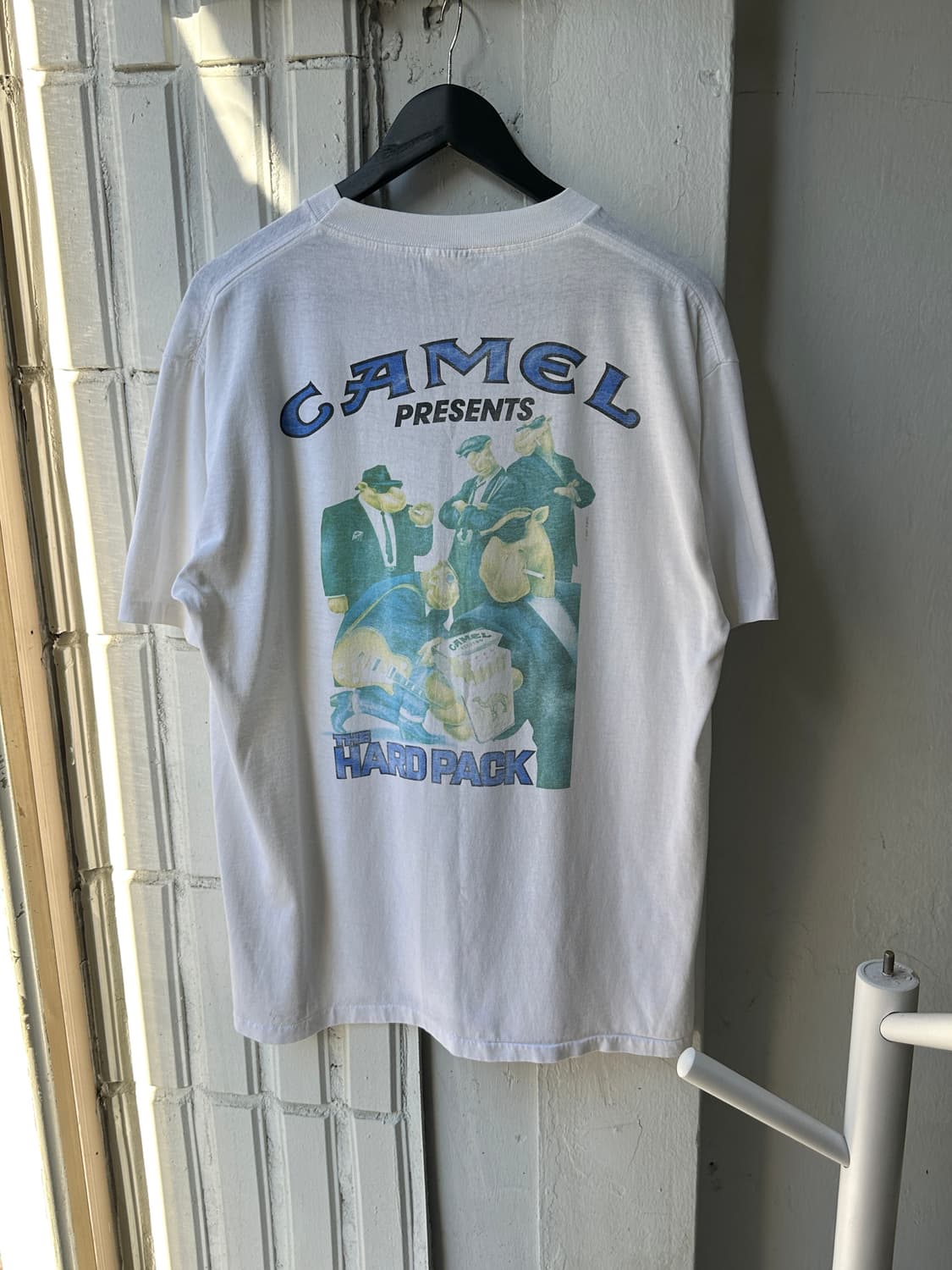 90's 빈티지 카멜 티셔츠 싱글스티치 상품이미지1
