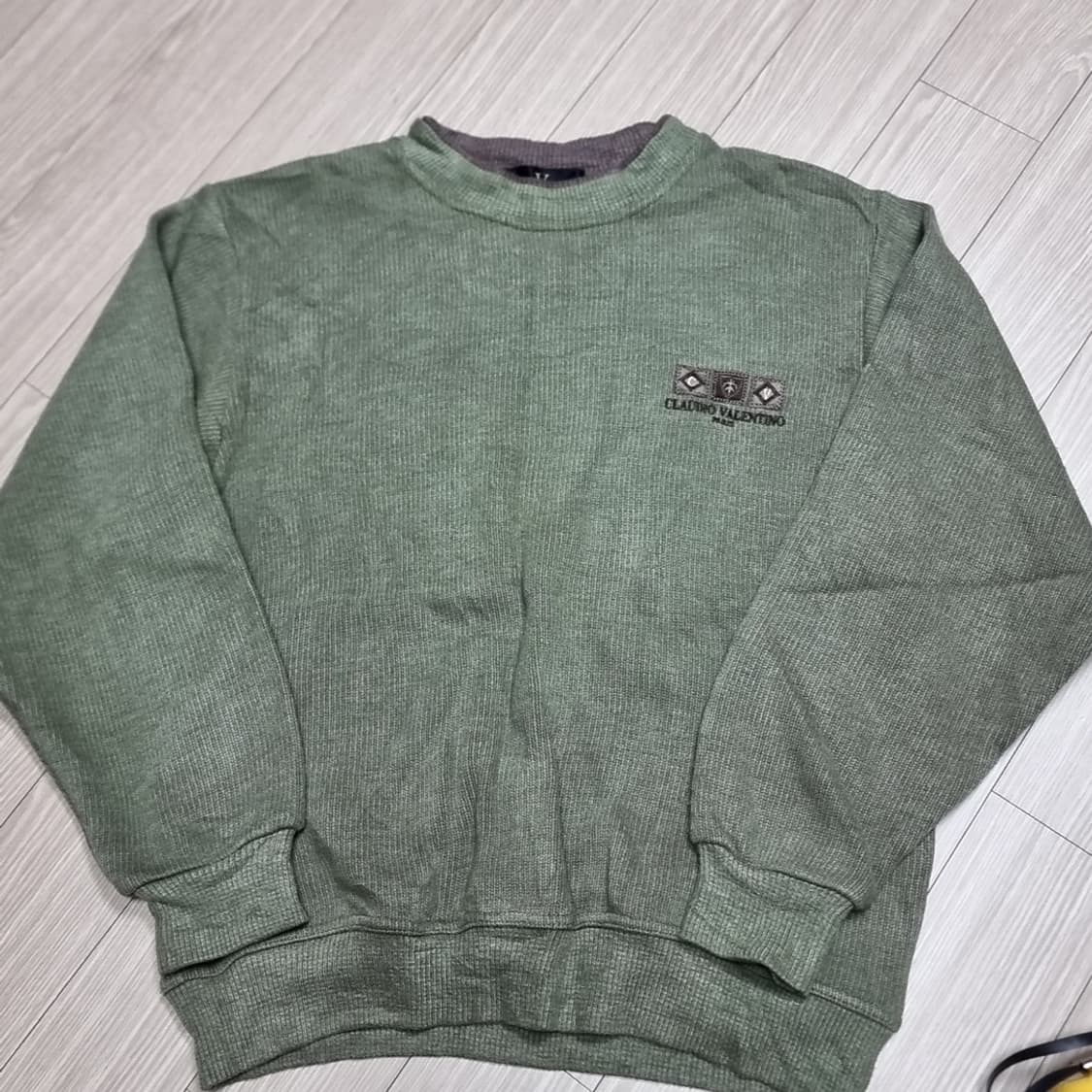 일본제 CLAUDIO VALENTINO 맨투맨 티셔츠(95.100) 상품이미지1