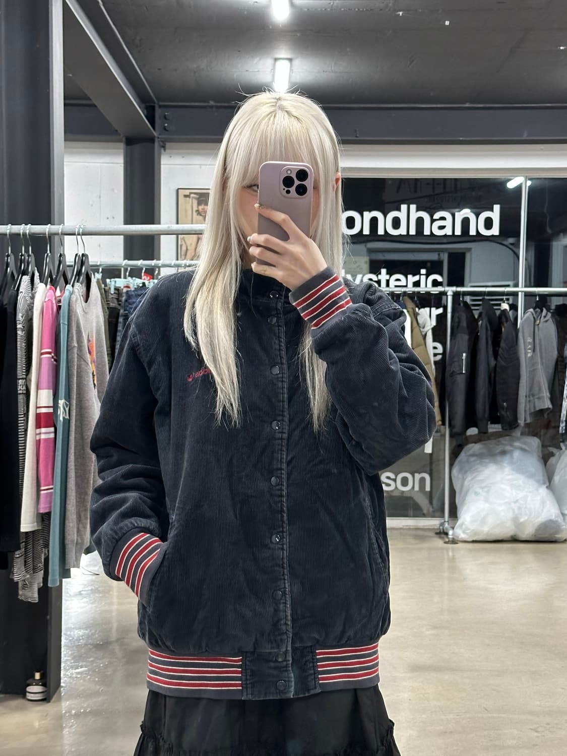 아디다스 90s 코듀로이 봄버 자켓 상품이미지1