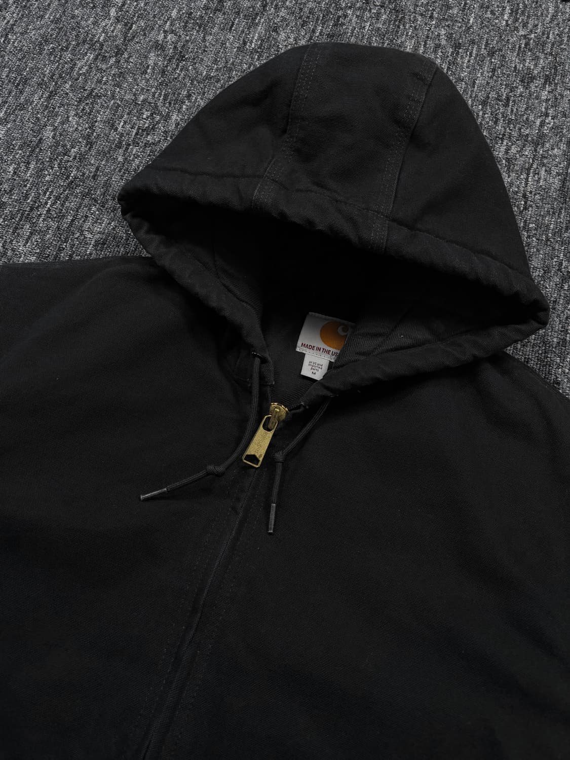 칼하트 블랙 액티브 자켓 상품이미지4