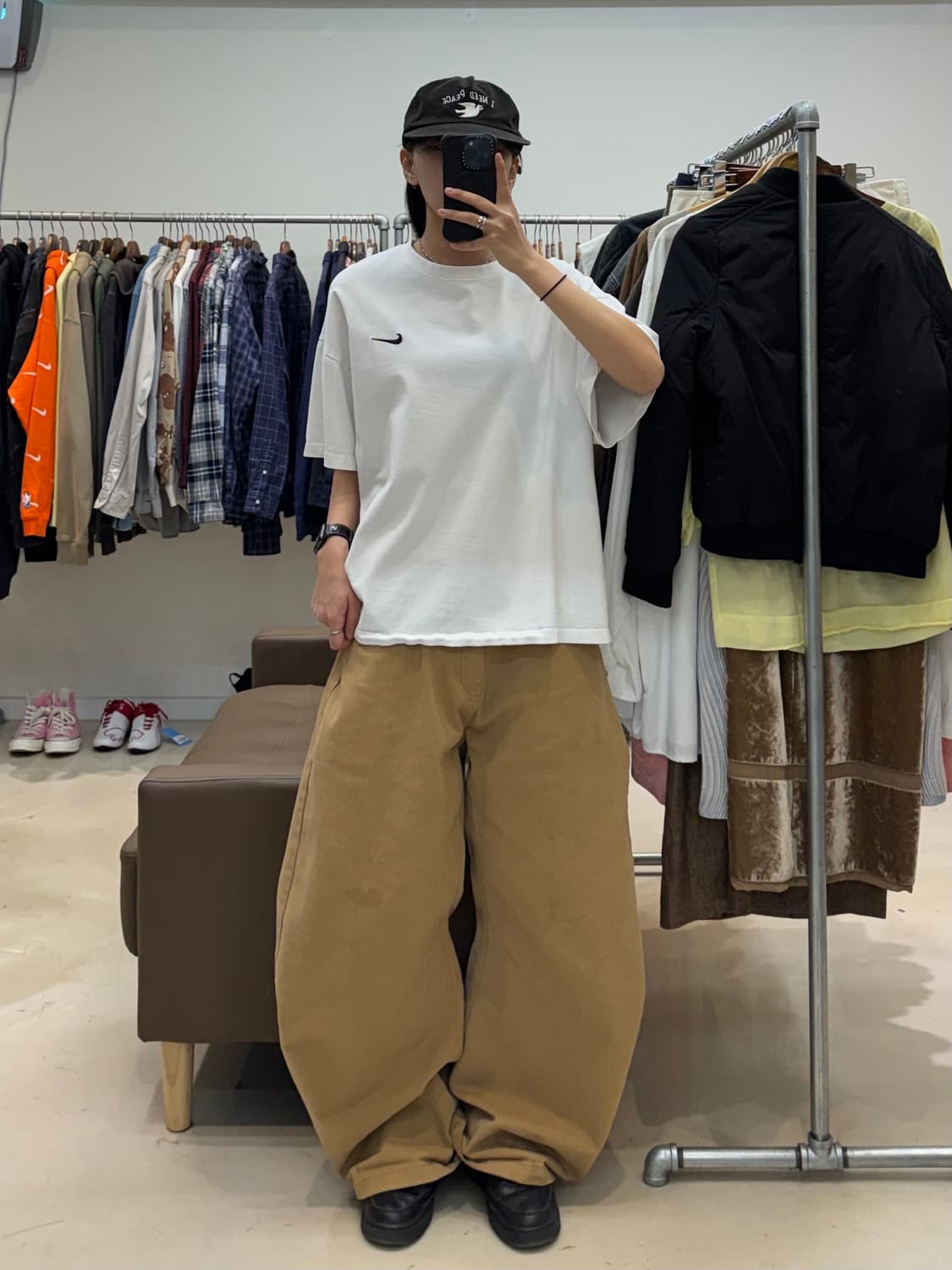 나이키x스투시 월드투어 반팔 상품이미지6