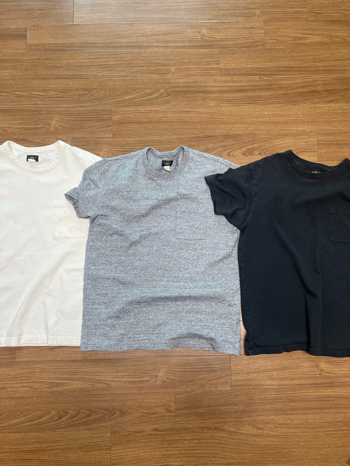 (M) RRL 가먼트 다이 티 포켓 티셔츠 3색상 상품이미지2