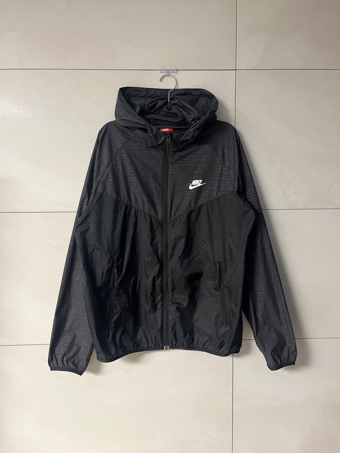 나이키 윈드브레이커 바람막이 블랙 [L] 상품이미지1