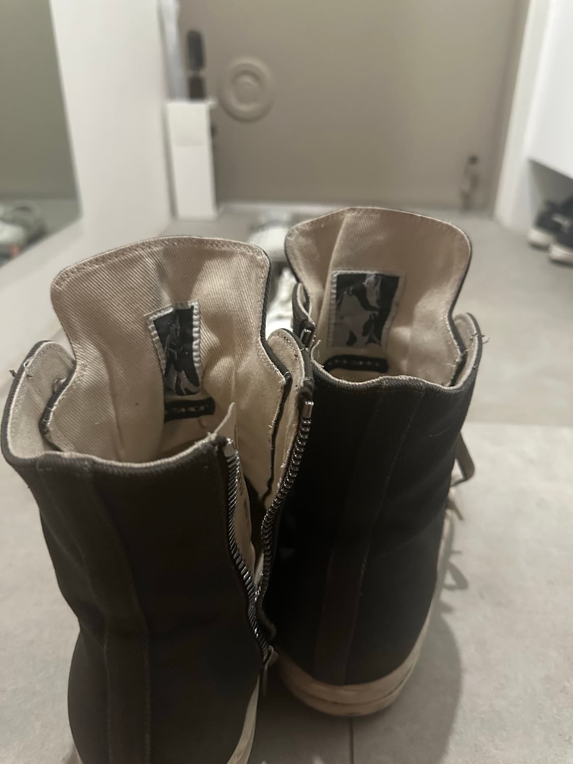 Rick owens Ramones High  상품이미지3