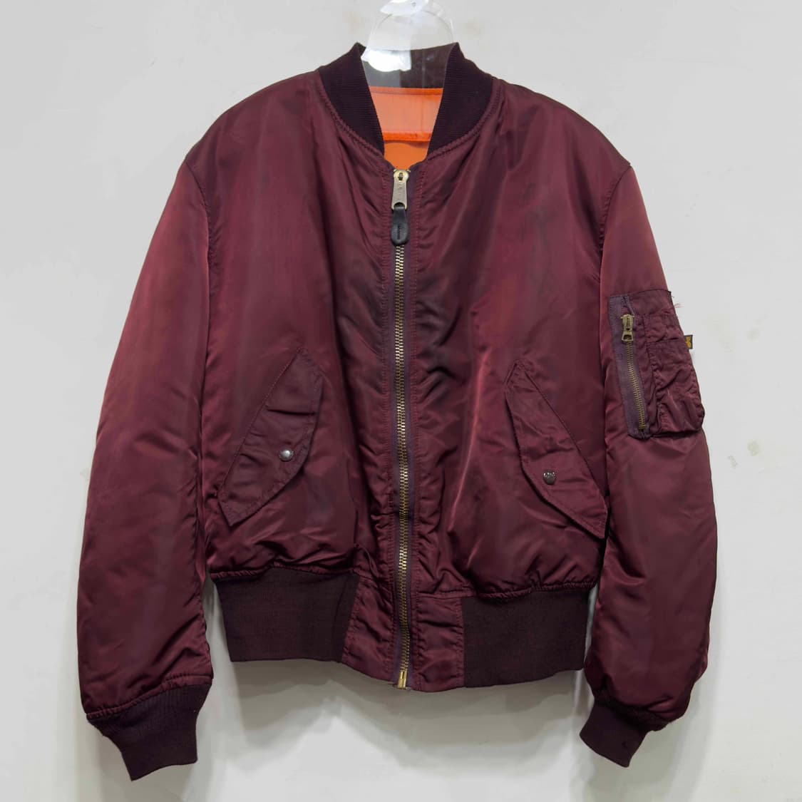 90s 알파인더스트리 MA-1 항공 점퍼 상품이미지1