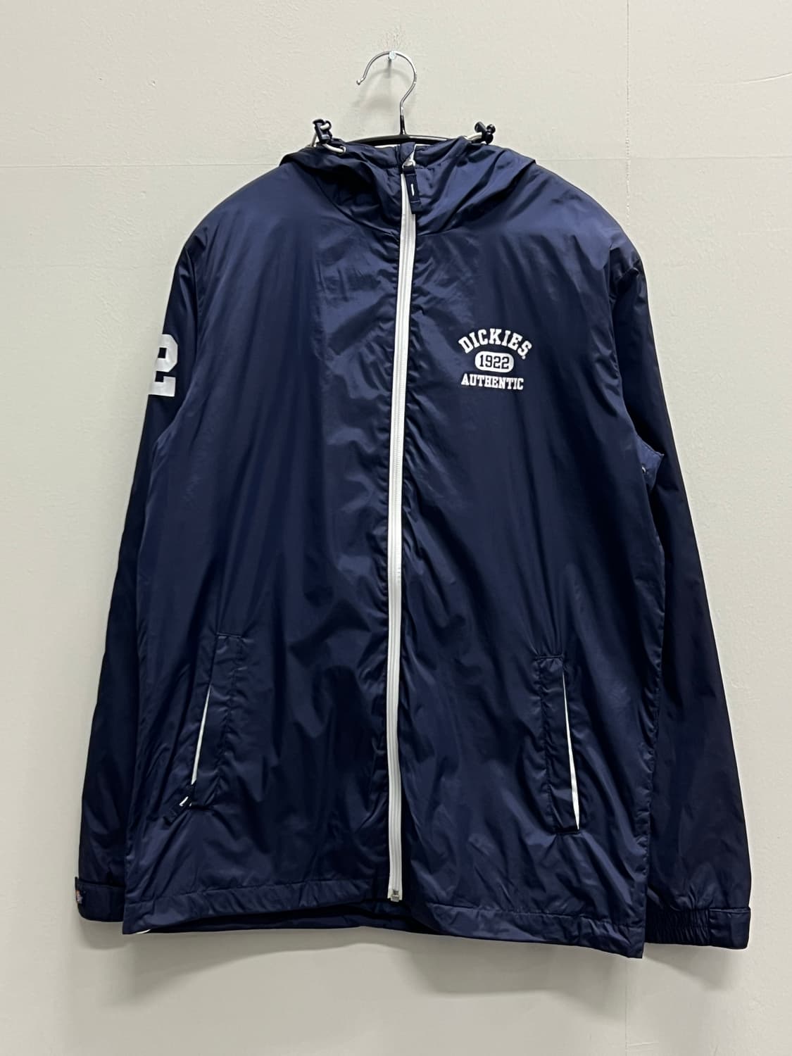 디키즈 나일론 우븐 바람막이 자켓 네이비 상품이미지2