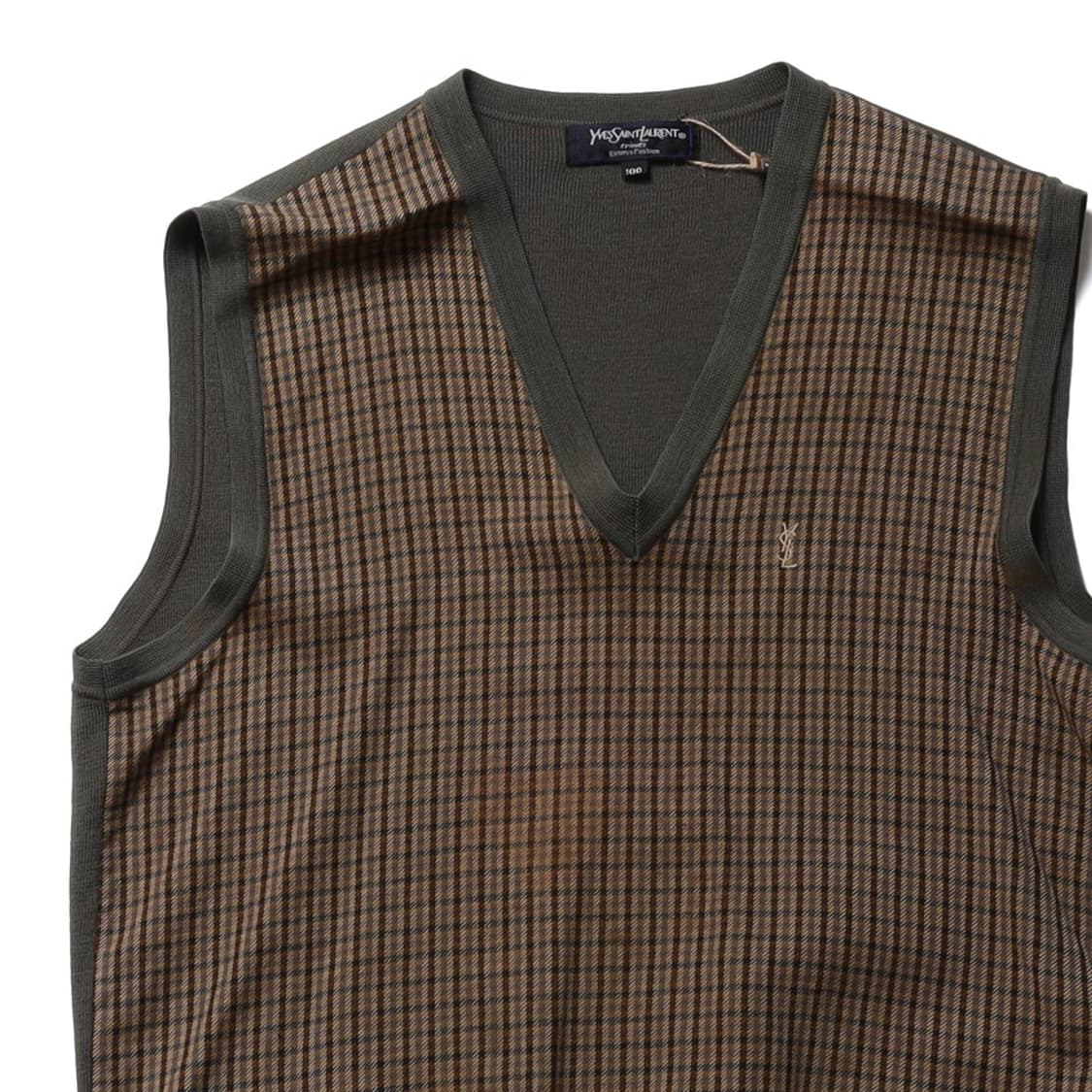 입생로랑 Yves Saint Laurent Check Vest 상품이미지2