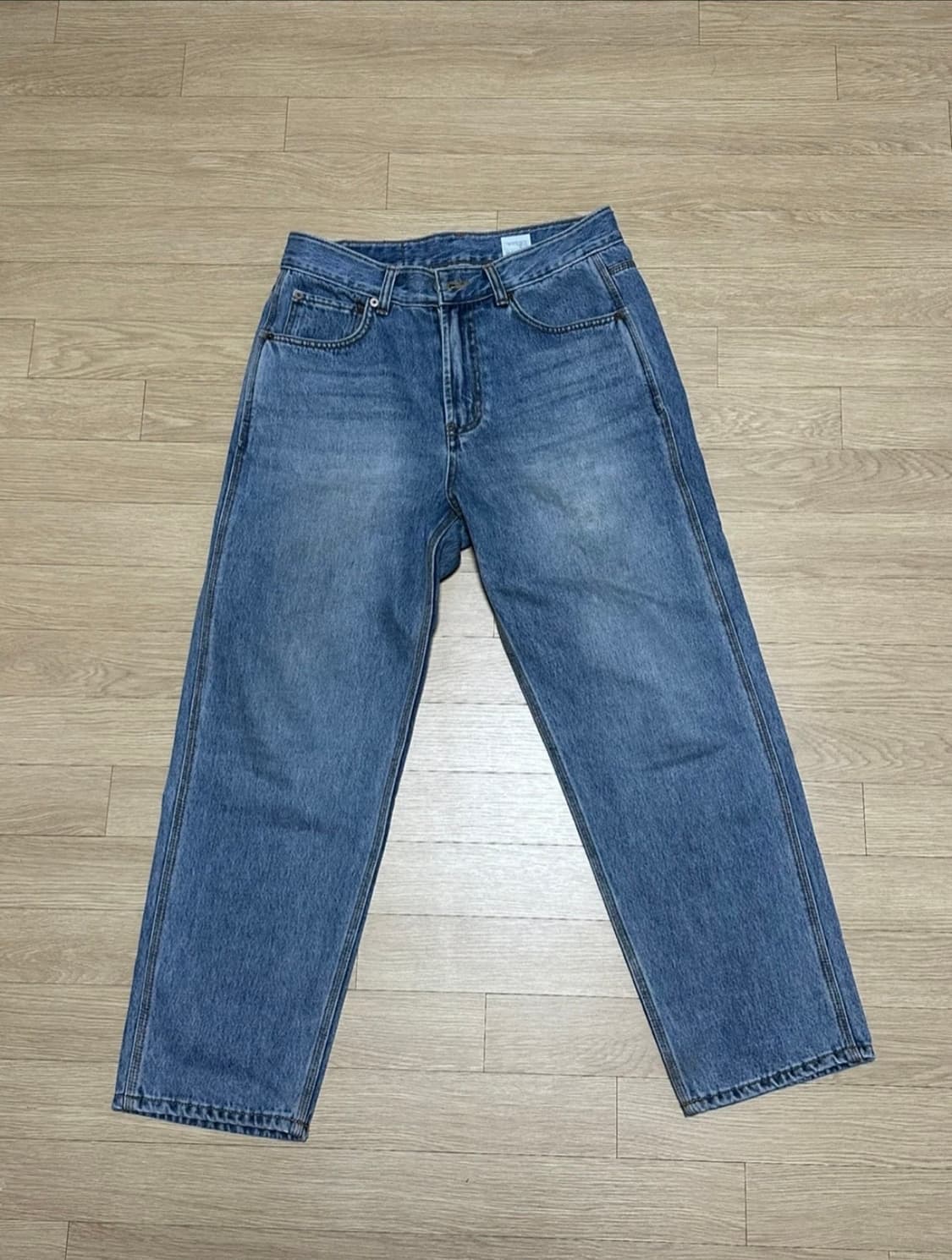 비디알 118 클래식 와이드 테이퍼트 데님 상품이미지3