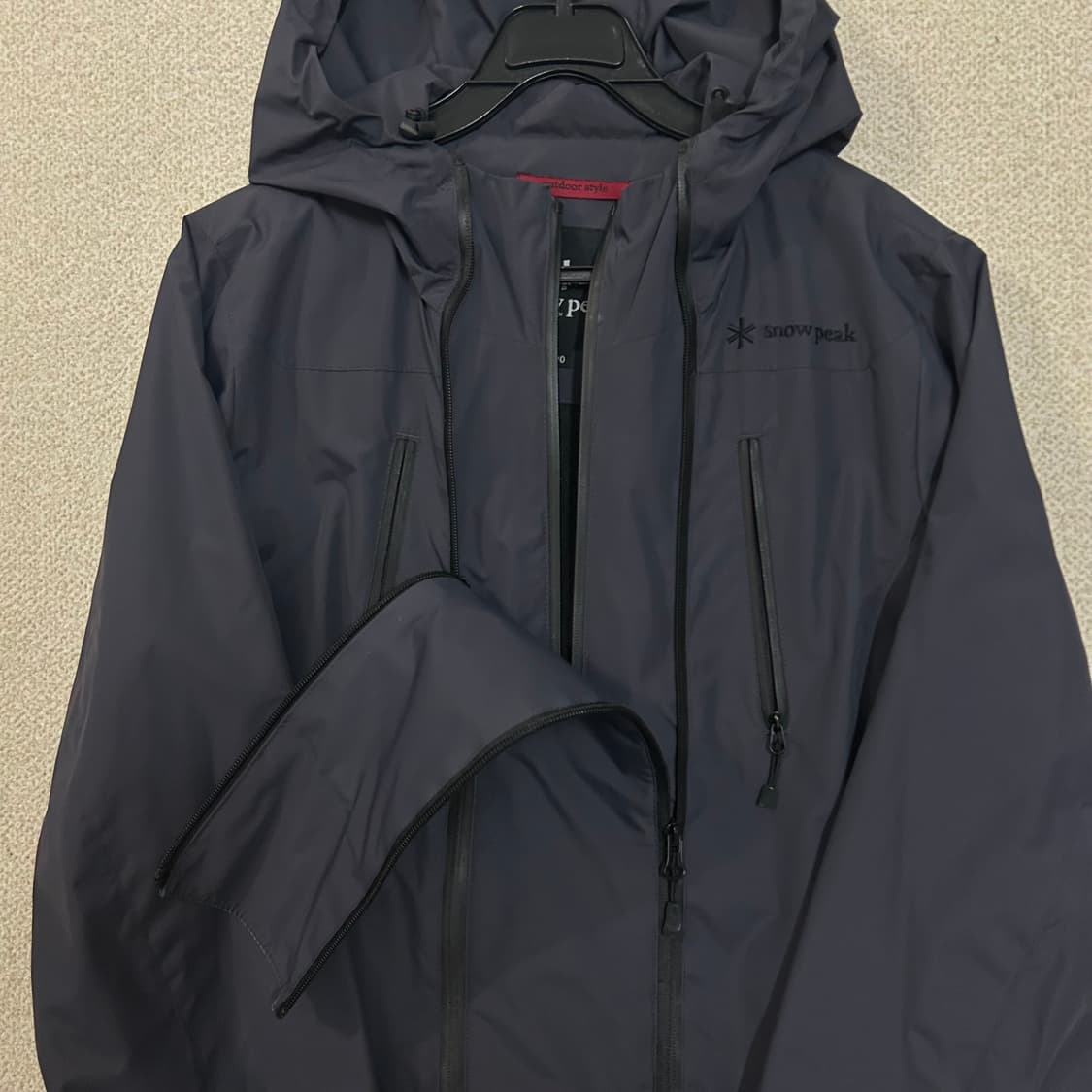(S) 스노우피크 유틸리티 고프코어 바람막이  상품이미지5