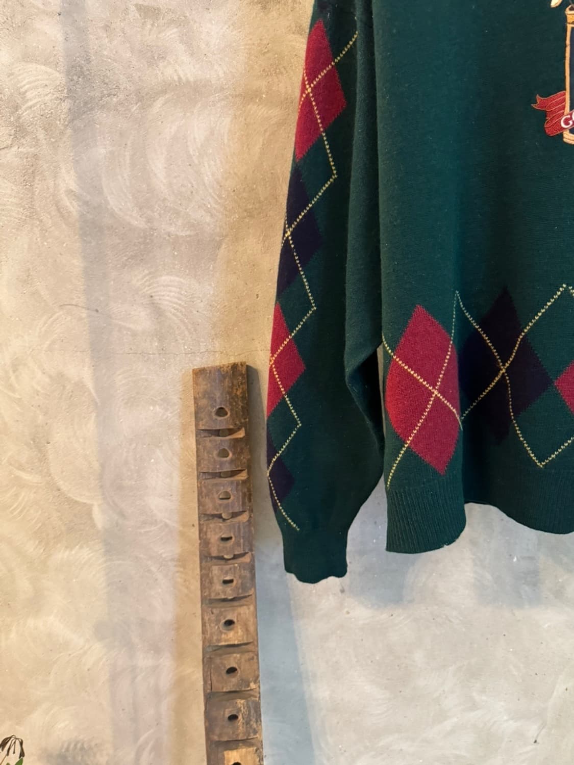 라일앤스콧 램스울 그래픽 니트 100~105 상품이미지5