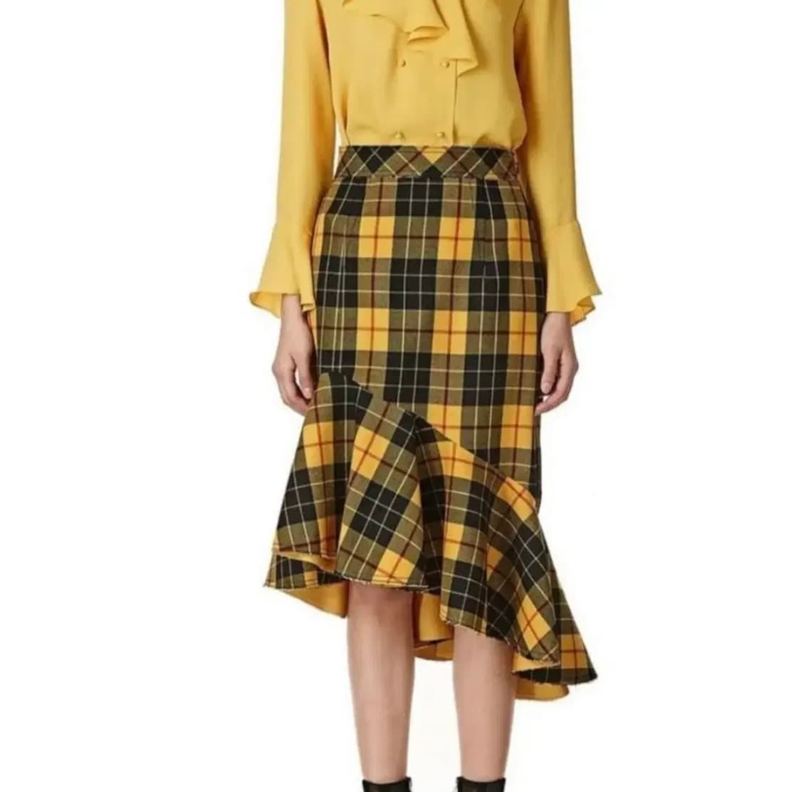 정품 여성 럭키슈에뜨 언발란스 머메이드 스커트 25.1인치 상품이미지7