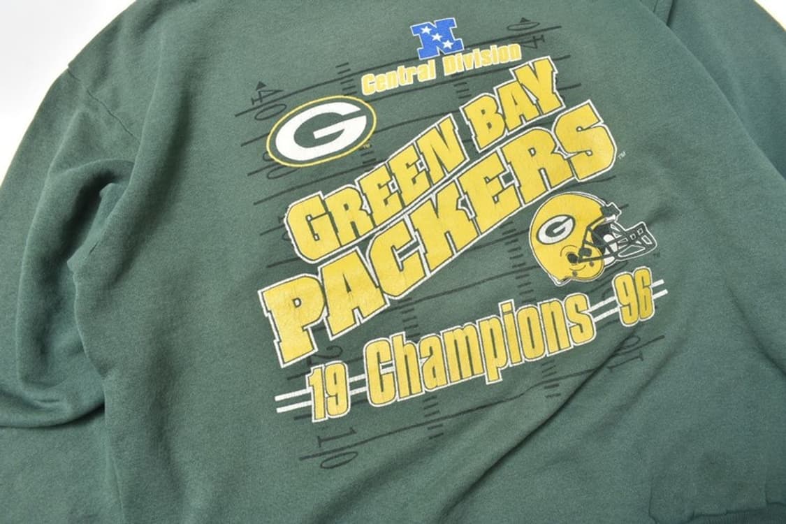 빈티지 그린베이 맨투맨 스웻셔츠 USA  상품이미지5