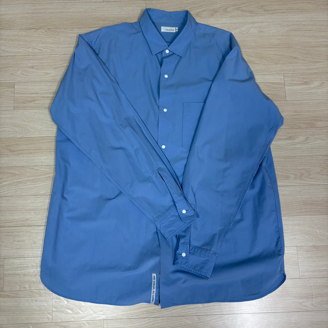 나나미카 윈드셔츠 삭스 L 상품이미지1