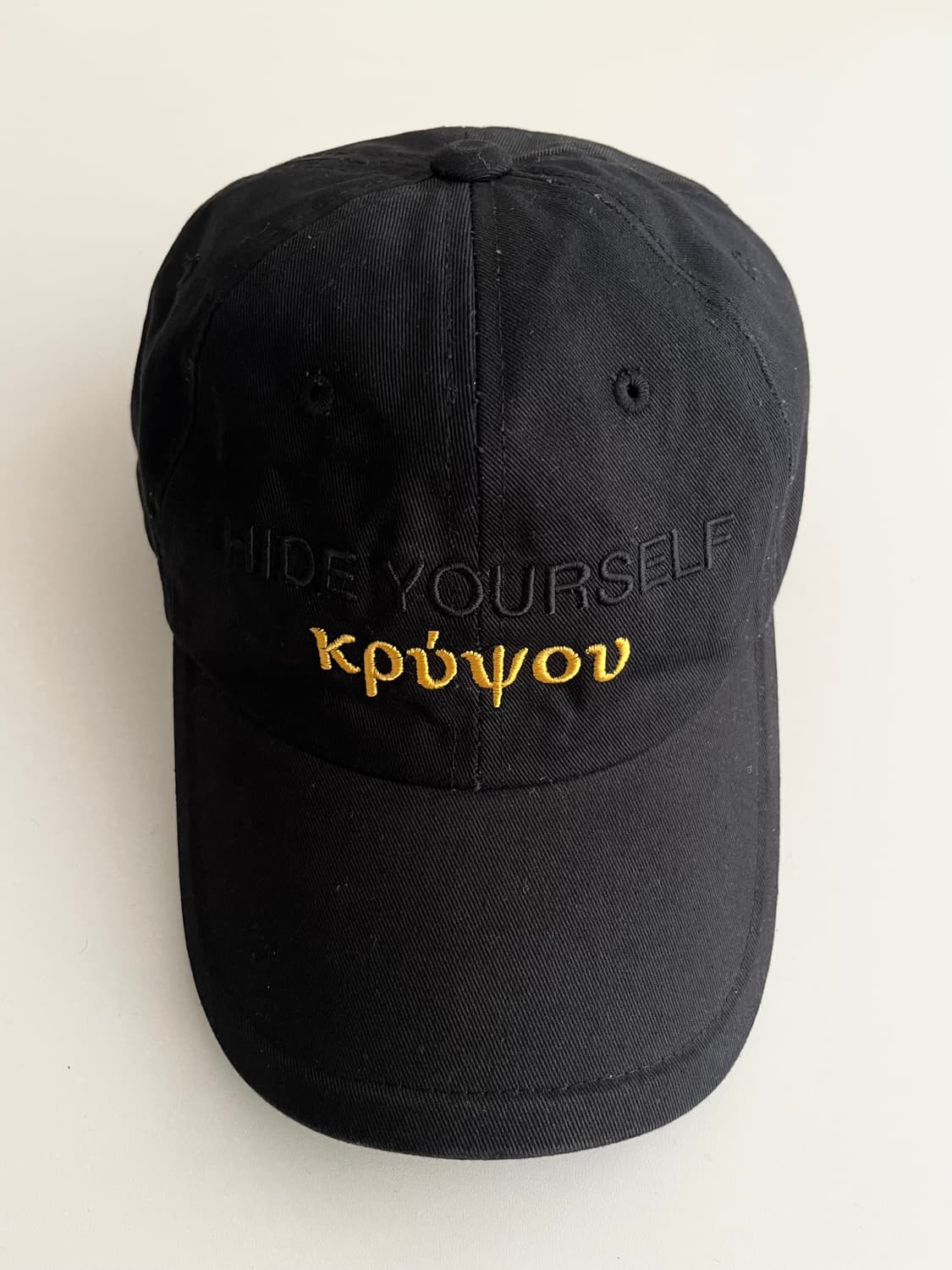 F) 준지 june.j hide your self 볼캡 상품이미지1