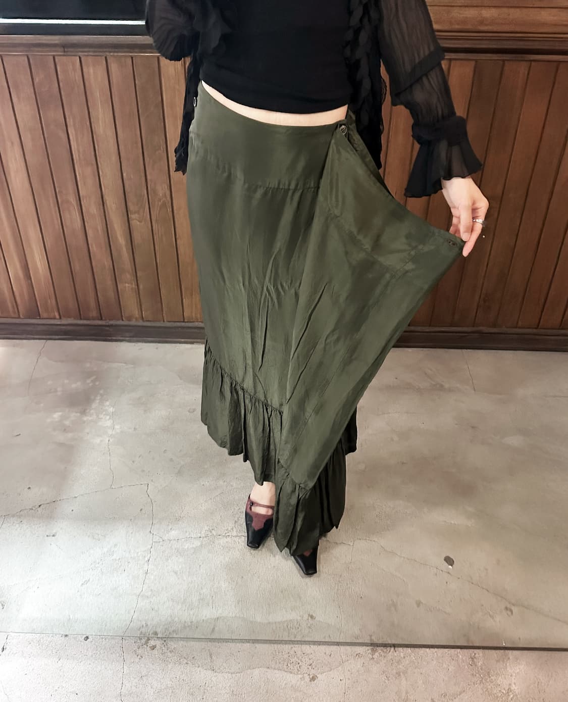 COMME DES GARCONS wrap skirt 상품이미지5