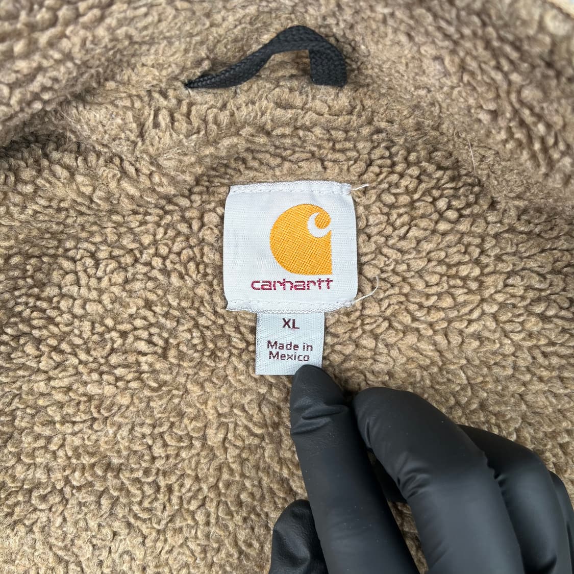 빈티지 칼하트 쉐르파 라인드 베스트 V33DKB 상품이미지4