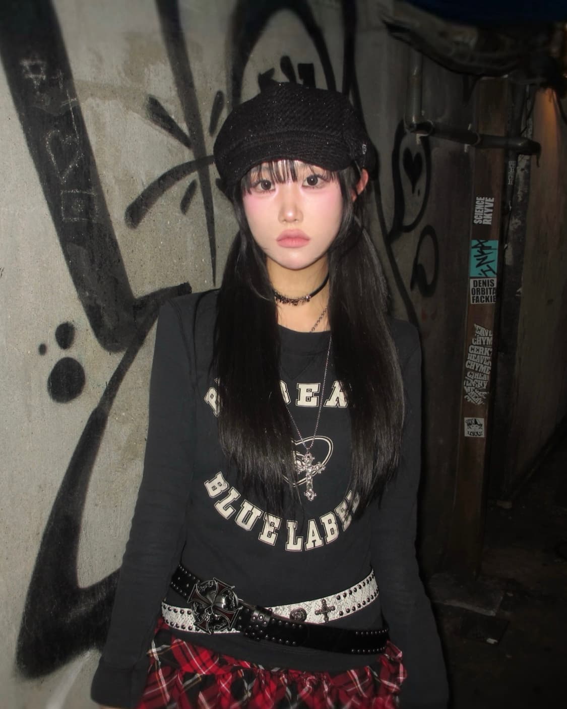 버버리 유넥 나나깔 원숄더 기모 롱슬리브  상품이미지1