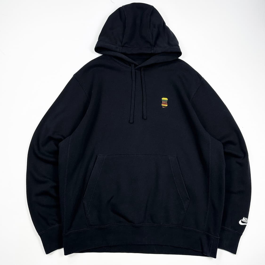 나이키 퓨추라 백로고 블랙 후드티 (XL) 상품이미지2