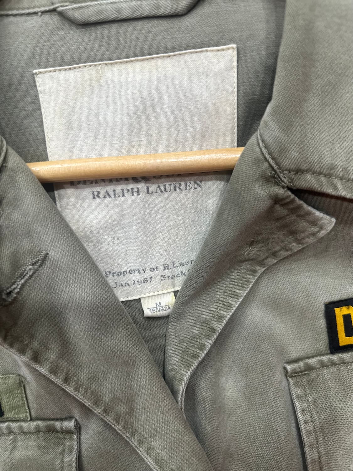 여상용 M 폴로 랄프로렌 데님앤서플라이  야상 셔츠   상품이미지4