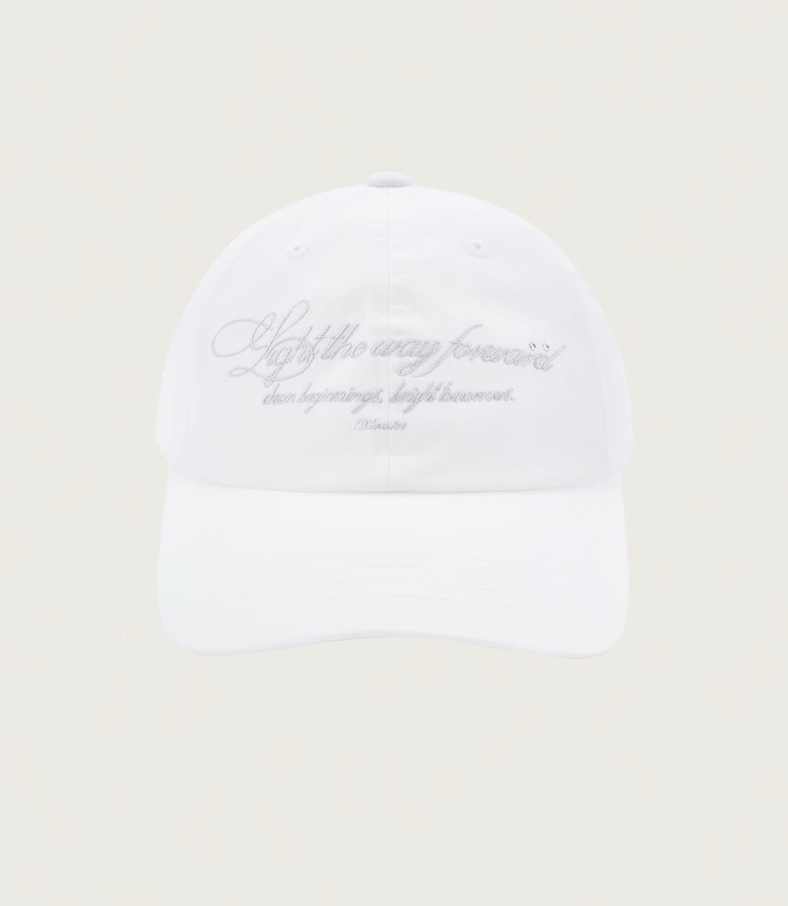 클리시어 트윙클 캔디 캡 (워니볼캡) 화이트 상품이미지1