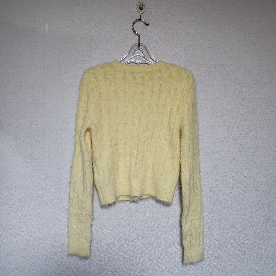 키르시 부클 퍼 니트 가디건 1사이즈 상품이미지2