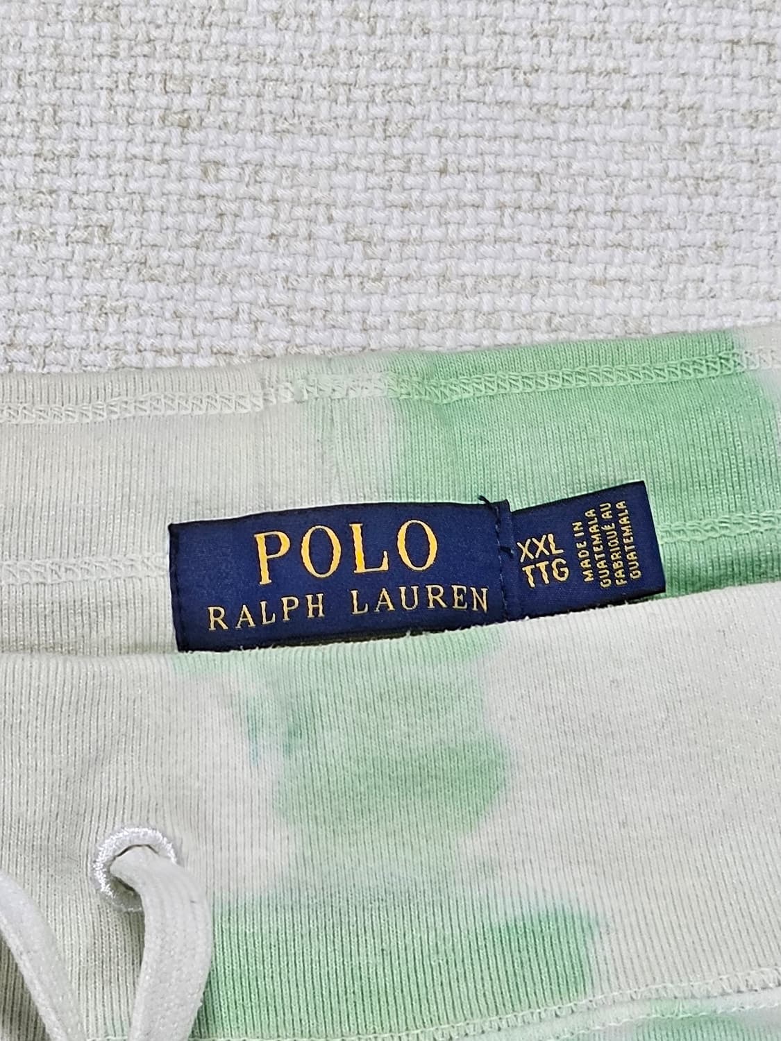 [XXL] 폴로 랄프로렌 블루 타이-다이 스웨트 하프 팬츠 상품이미지4