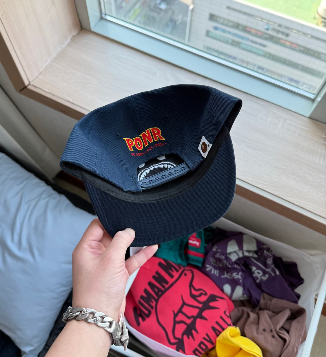 베이프 ponr 샤크 모자 상품이미지2