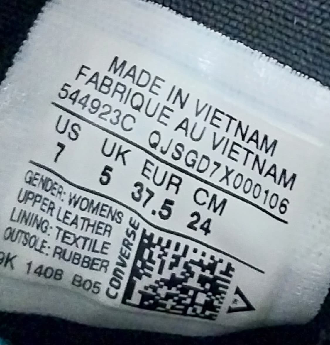 컨버스 척테일러 래더 지퍼 하이탑 240mm (245mm까지 가능) 상품이미지9